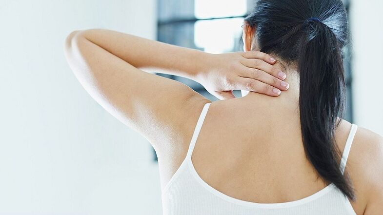 manifestation of cervical osteochondrosis